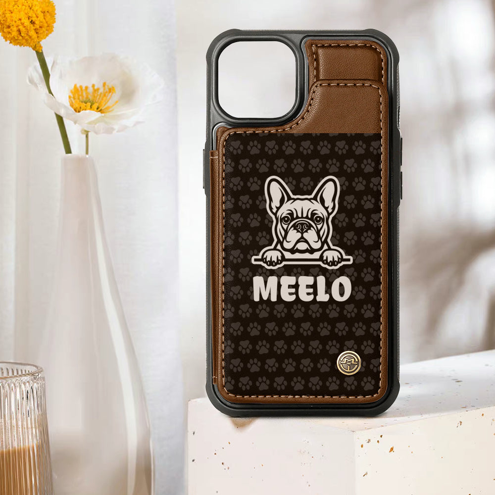 Premium Alexandre - Personalized Leather Wallet Case For For Iphone &...