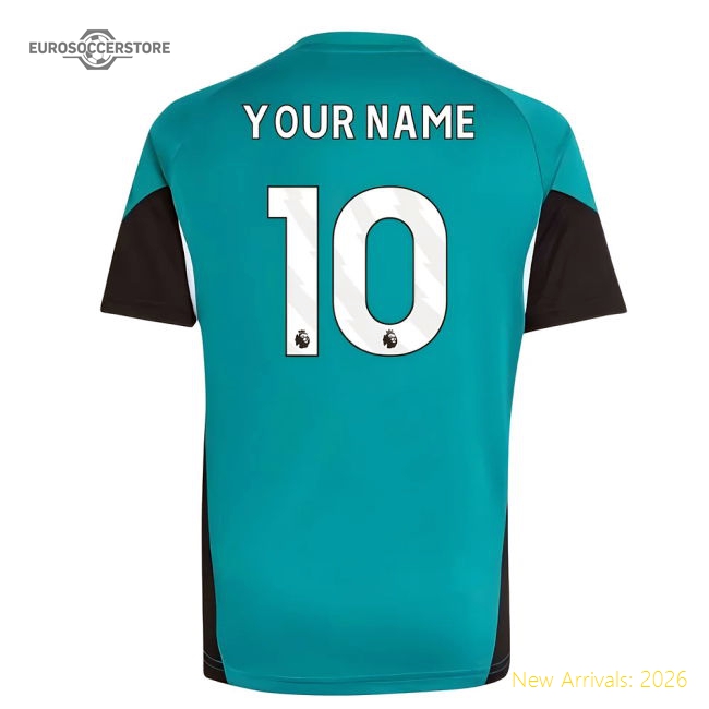 2025-2026 Liverpool EU Training Jersey (Green) - Kids (Your Name)