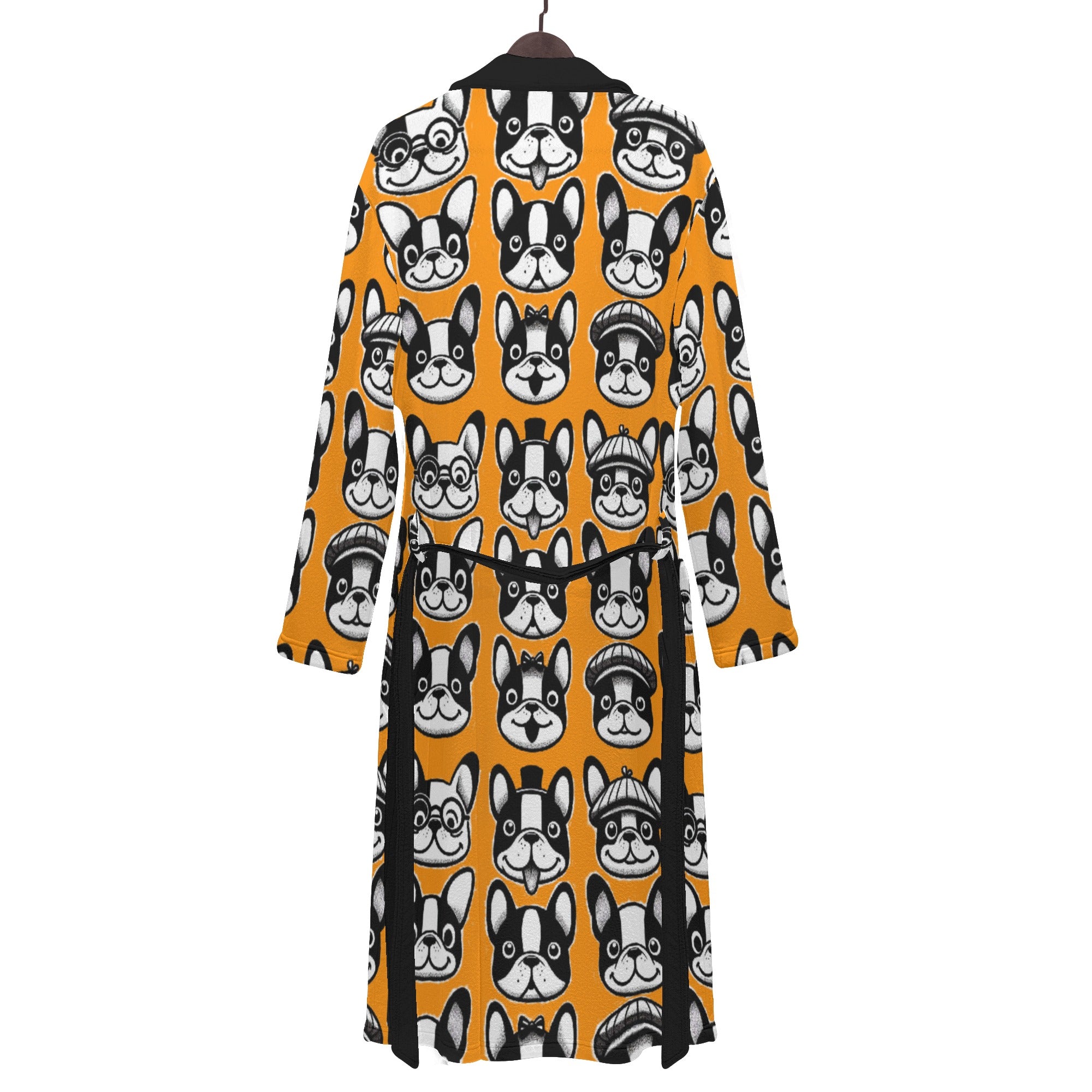 French Bulldog Lover Jax Men Bathrobe Gift For Dog Lovers