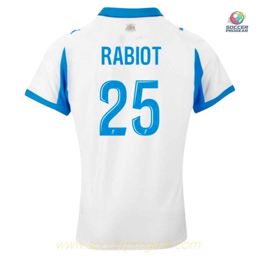 OM Replica Home Youth Soccer Uniform Team Jersey 2025/26 Collection Rabiot