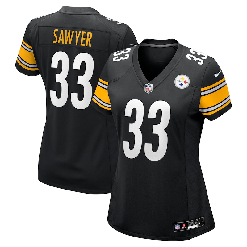 None Jack Sawyer Record-Breaker PIT Steelers Great Value Jersey