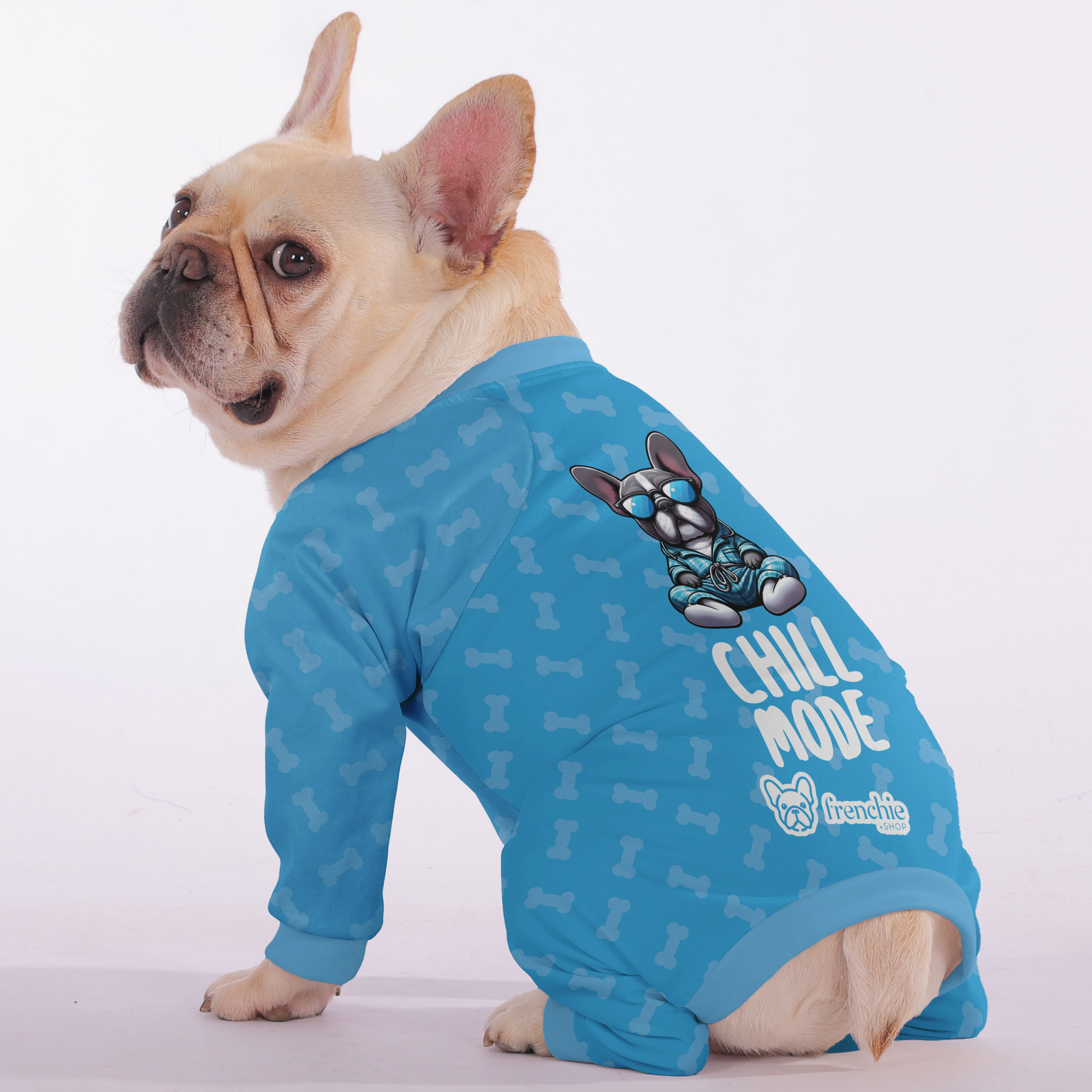 Cozy Chill Mode - Frenchie Pajamas – Ultra-soft, Cozy, & Adorably Sty...