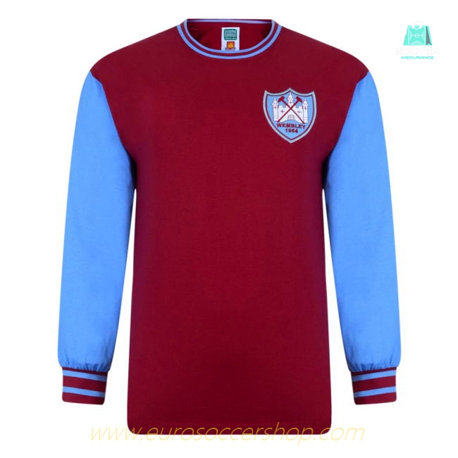 West Ham United 1964 FA Cup Final Retro Shirt (HURST 10)
