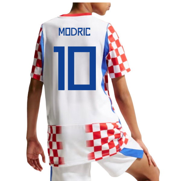 Supporters Croatia 2026-2027 Home Shirt (Kids) (Modric 10)