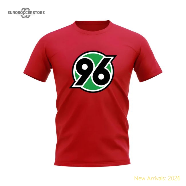 Trending Premium Hannover Badge T-Shirt (Red)