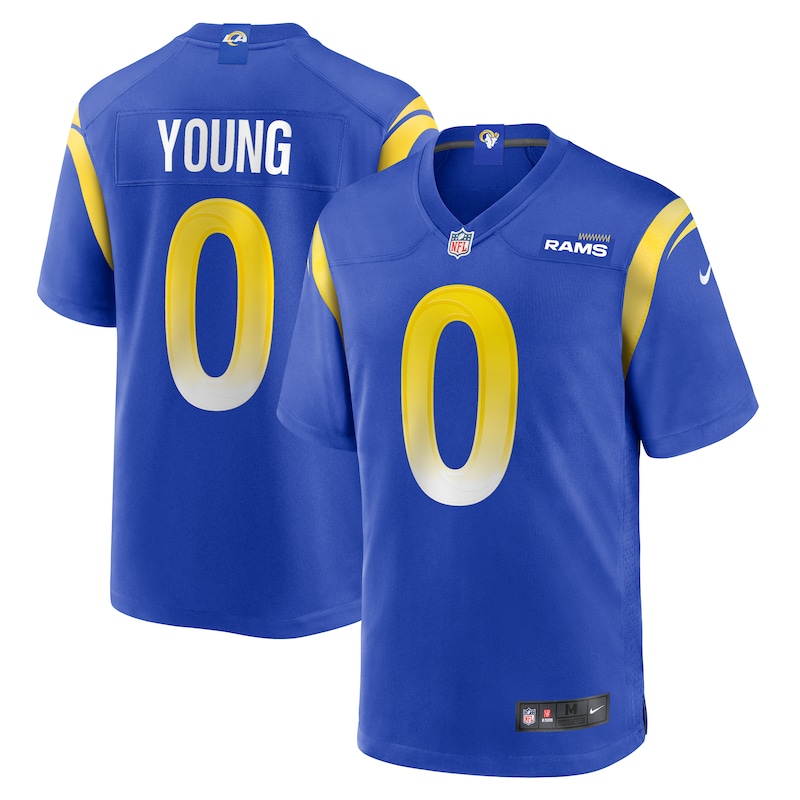 None Byron Young LA Rams Iconic Official Jersey for NFL Fans