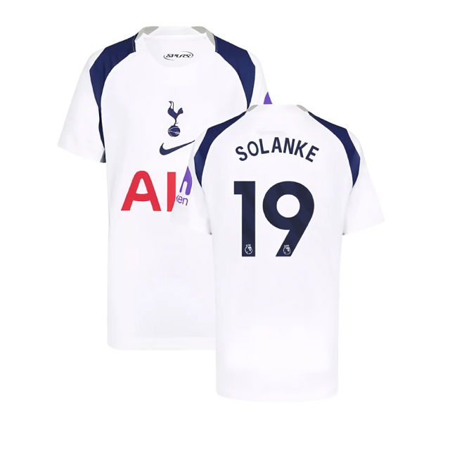 Professional Grade Replica Spurs Solanke #19 2024-2025 Season Jersey