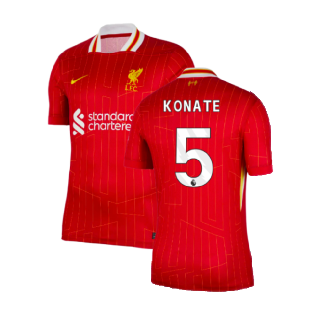 EPL Shirt 2024-2025 LIV Home Great Deal Konate 5 Adults Breathabl#922