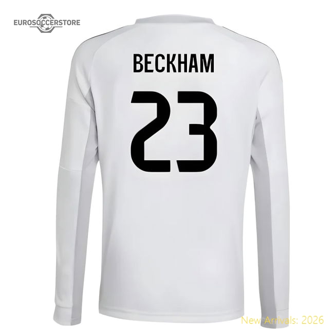 Durable Kids Football Team Beckham Jersey 2025-2026 Soft-touch