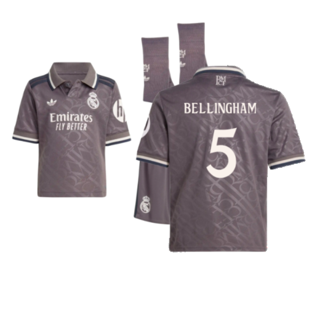 Real Madrid Third Youth Kit 2024-2025 Supporter Jersey