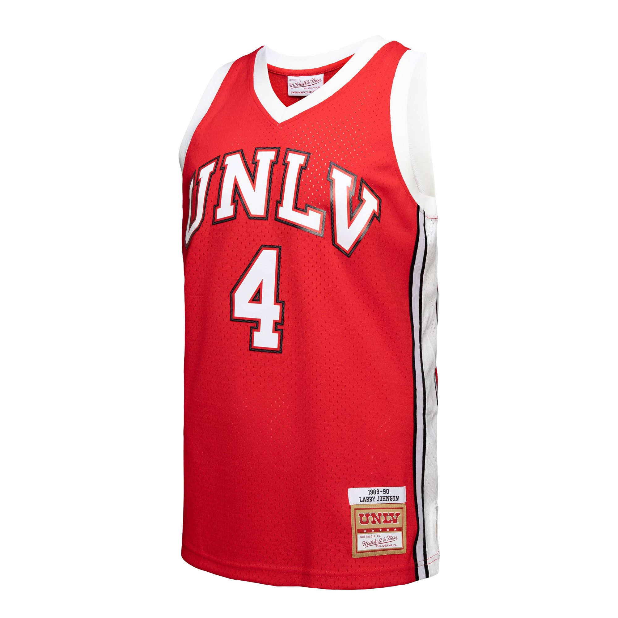 [DDG] Larry Johnson UNLV Rebels 1989/90 Player Swingman Jersey - Red