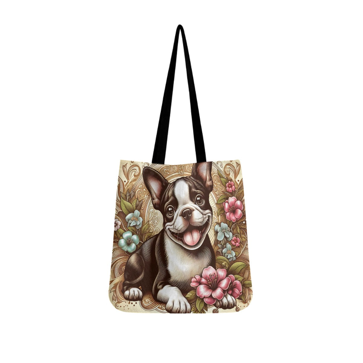 Cloth Tote Bags For Boston Terrier Lovers Dog Supplies | Comfort Fit