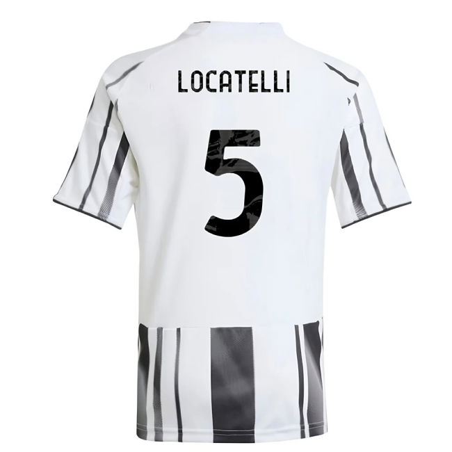 Juventus First Team Replica Jersey - Kids Version (Locatelli 5) (1)