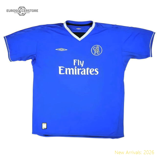 Authentic Chelsea 2003-05 Home Shirt (s) (very Good) - Premium