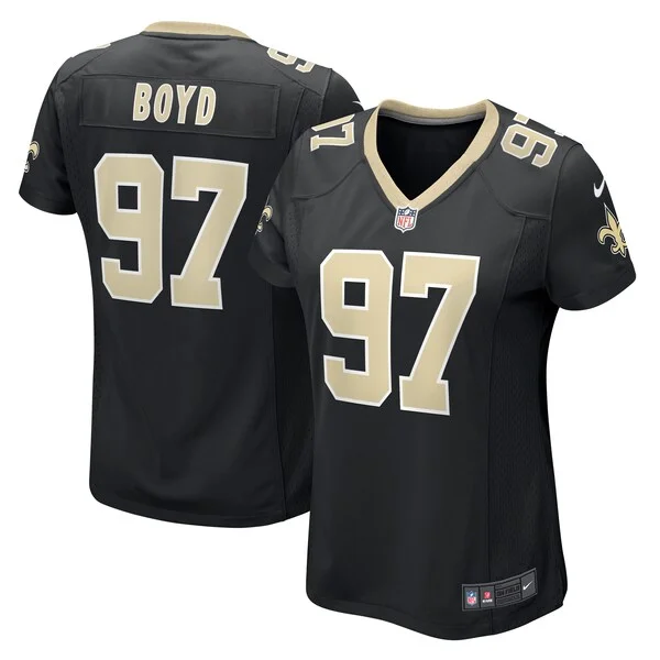 New Orleans Saints Game NFL Jersey - Black | Official Football Apparel