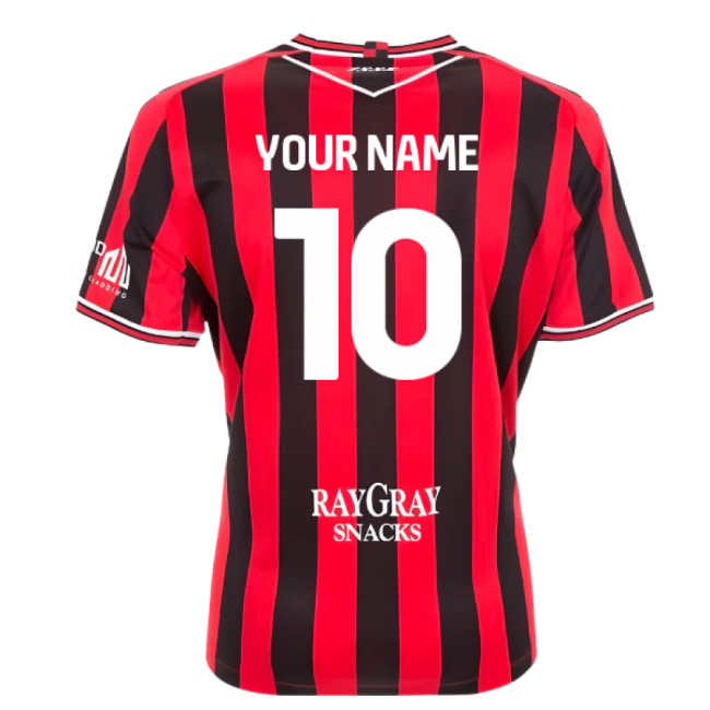 Official Genuine 2025-2026 Walsall Home Shirt (Your Name)