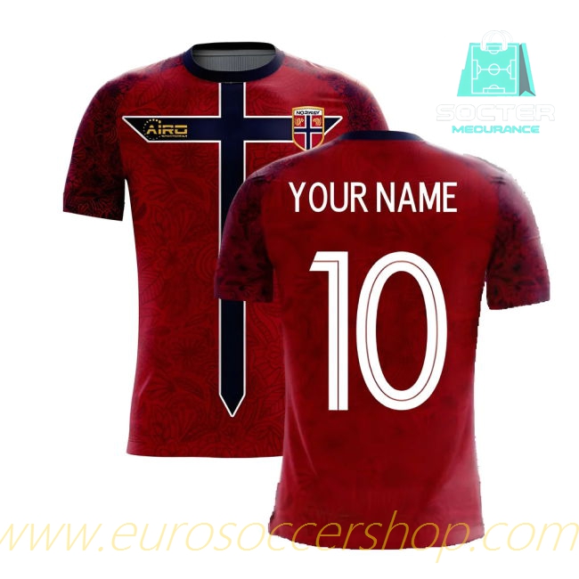 Player Version 2025-26 Edition Norway Home Jersey (Your Name)