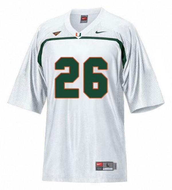 Youth Elite Program #26 Sean Taylor White Pro-level Jersey