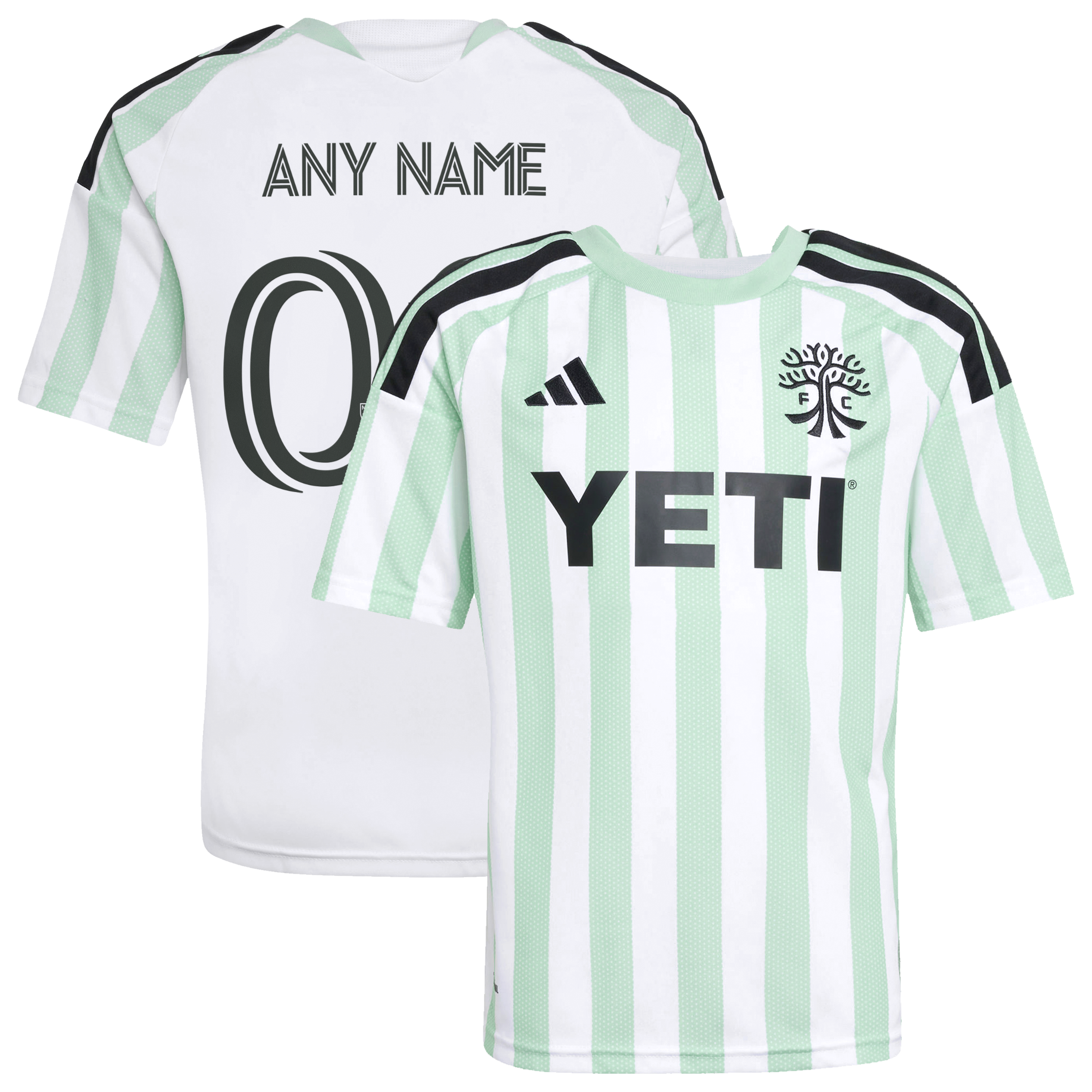 [LK] Austin FC Youth 2026 The Rooted Kit Replica Custom Jersey - White