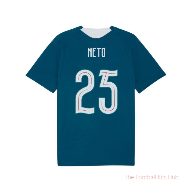 2026-2027 Portugal Training Jersey (Ocean Tropic) (Neto 25)