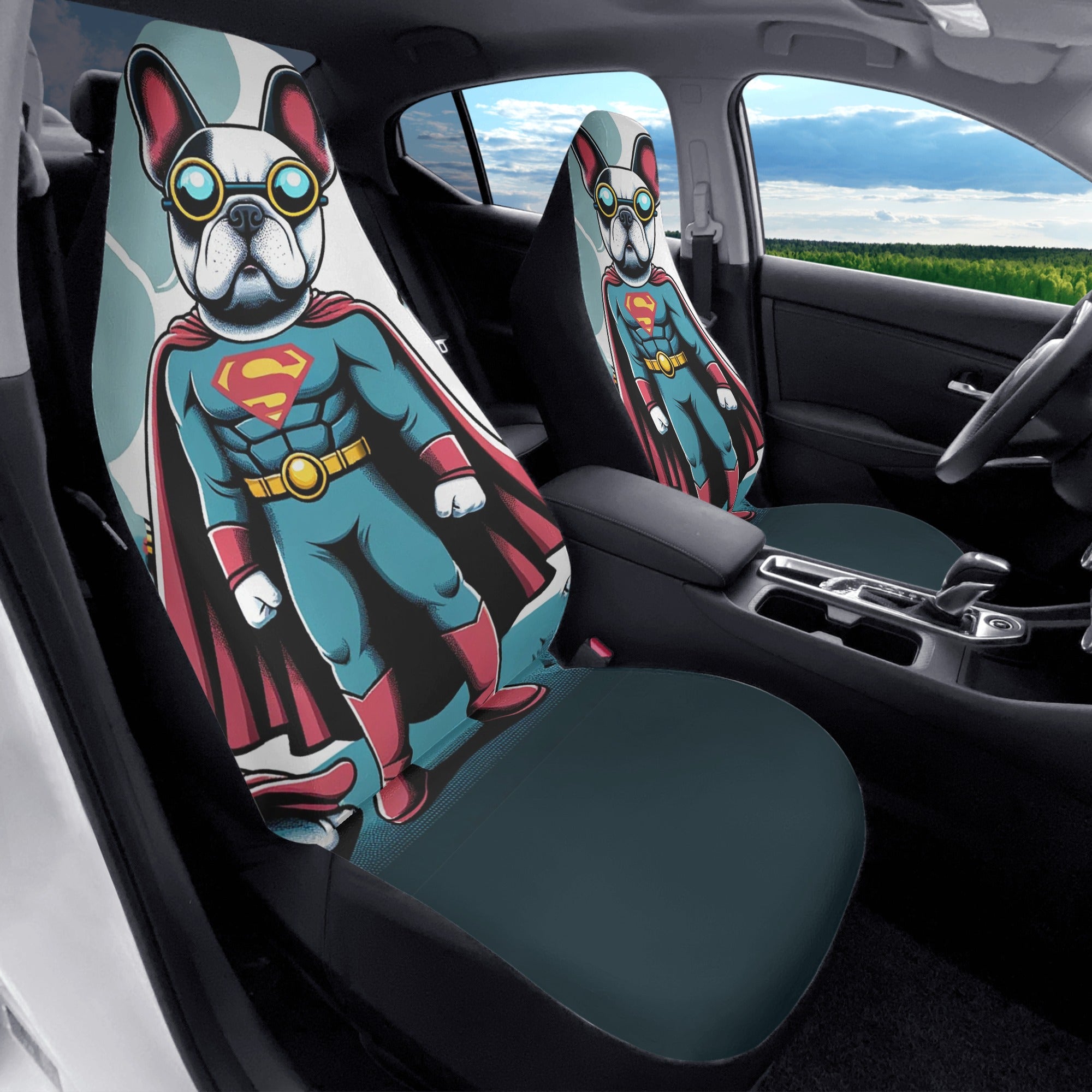Everyday Lifestyle-Driven Rocky - Car Seat Covers (2 Pcs) for Daily Life
