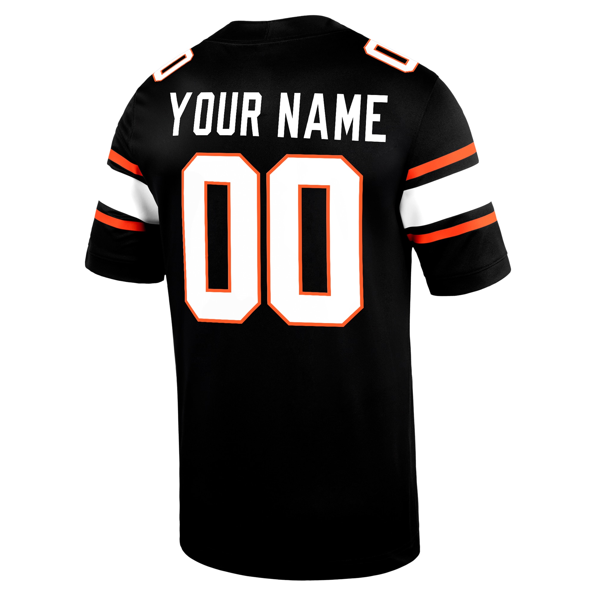 [NJP] Oklahoma State Cowboys Custom Football Game Jersey - Black