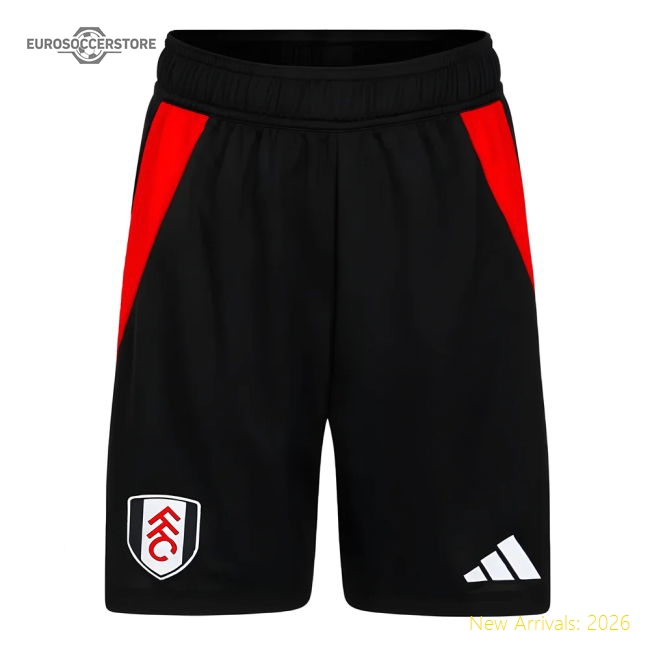 Official 2024-2025 Fulham Home Shorts (black) - Kids - Premium