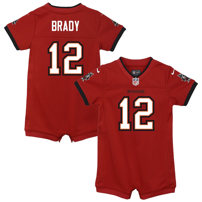 None Tom Brady Tampa Bay Buccaneers Powerhouse Team Game Jersey
