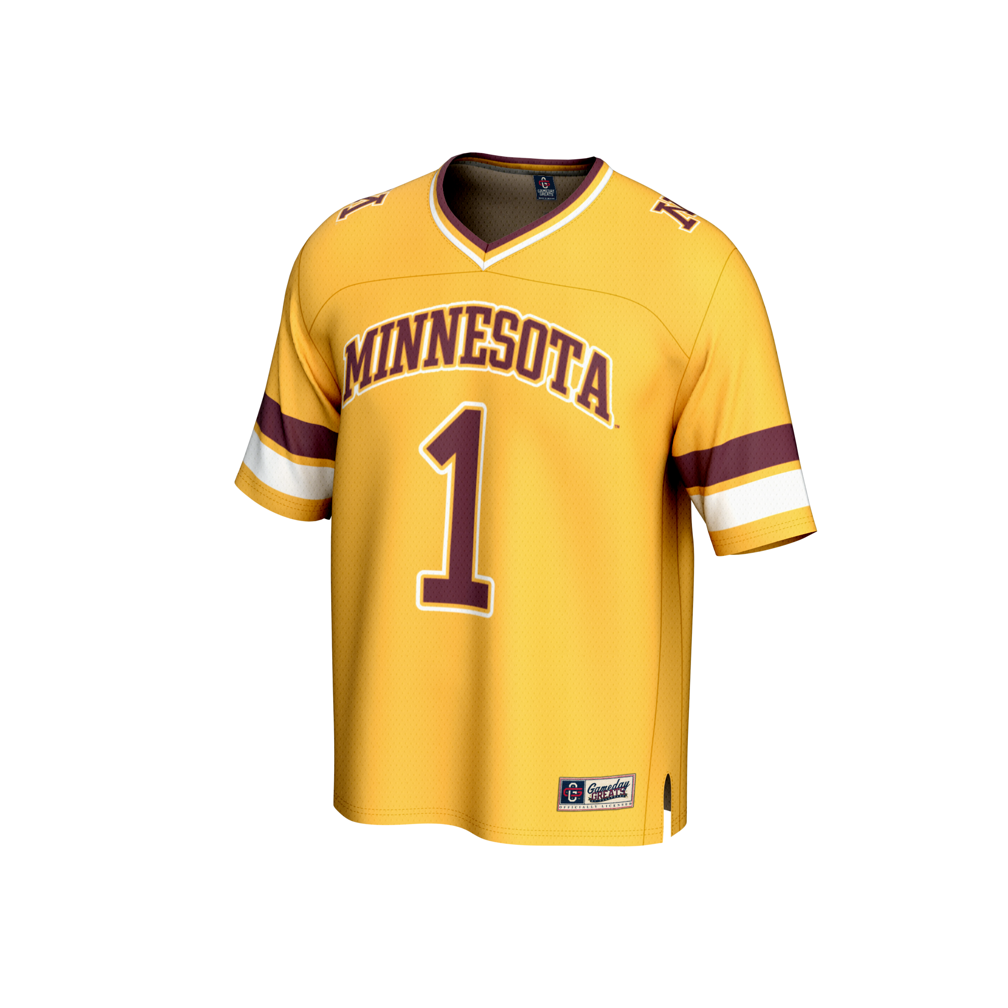 [Youth] Minnesota Golden Gophers #1 Football Jersey - Gold | Stadium Series 2026/27