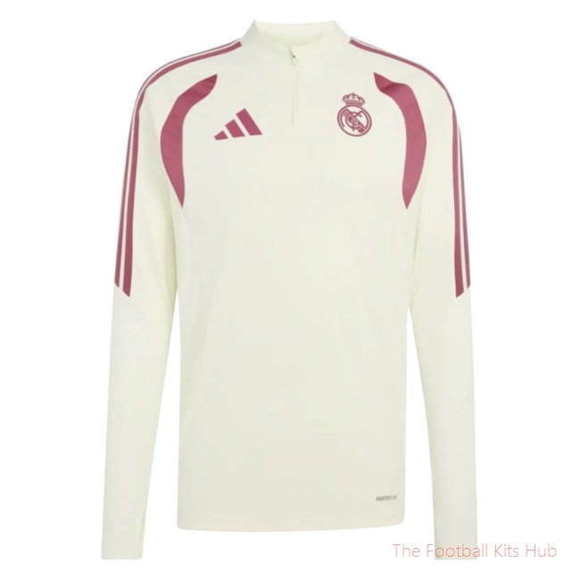 Breathable Club Football Team Real Madrid 2026-2027 Drill Top