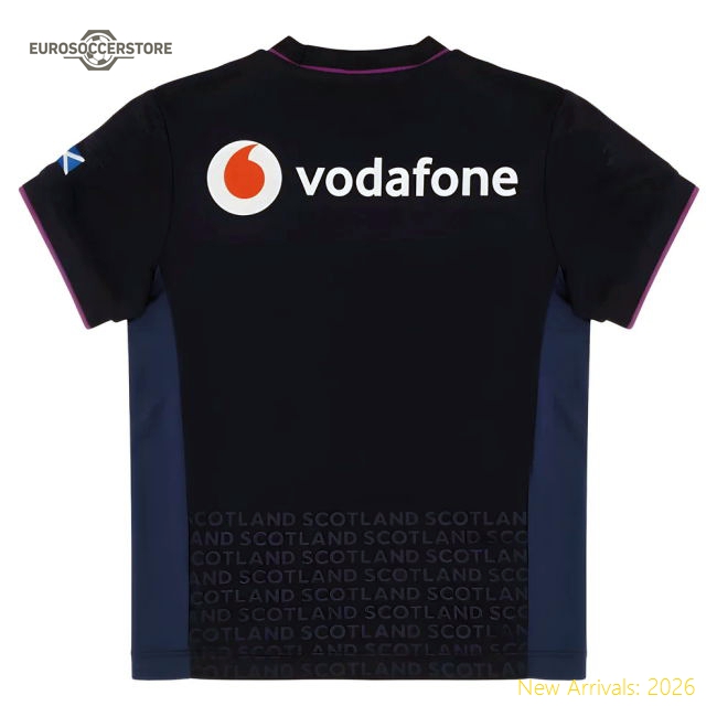 Scotland Children 2025 Home Jersey Shirt Football Fan Apparel