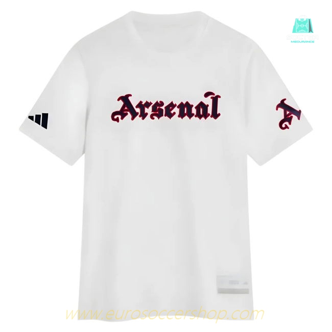 2025-2026 Arsenal US Tee (White)