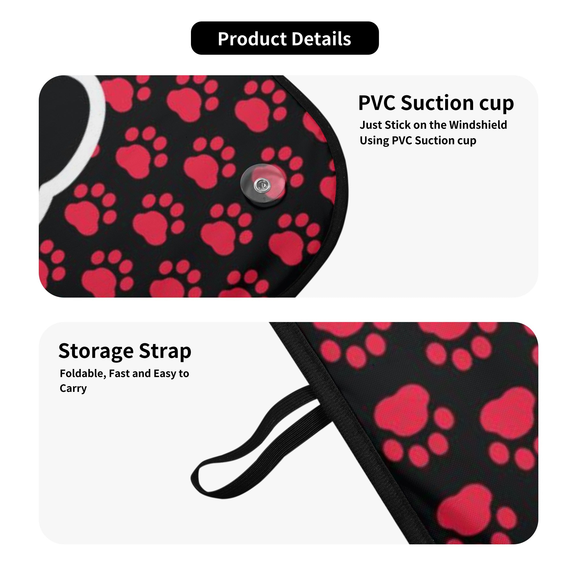 French Bulldog Floria Car Auto Sun Shade Essential Dog Supply