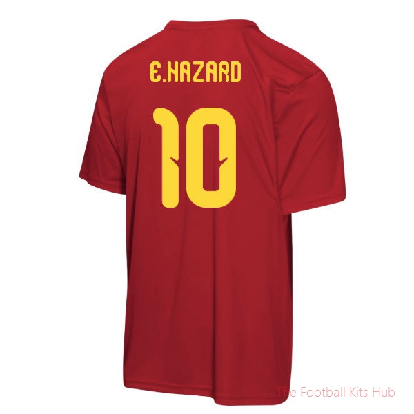 Matchday Belgium 2026 World Cup T-Shirt (Kids) (E.Hazard 10)