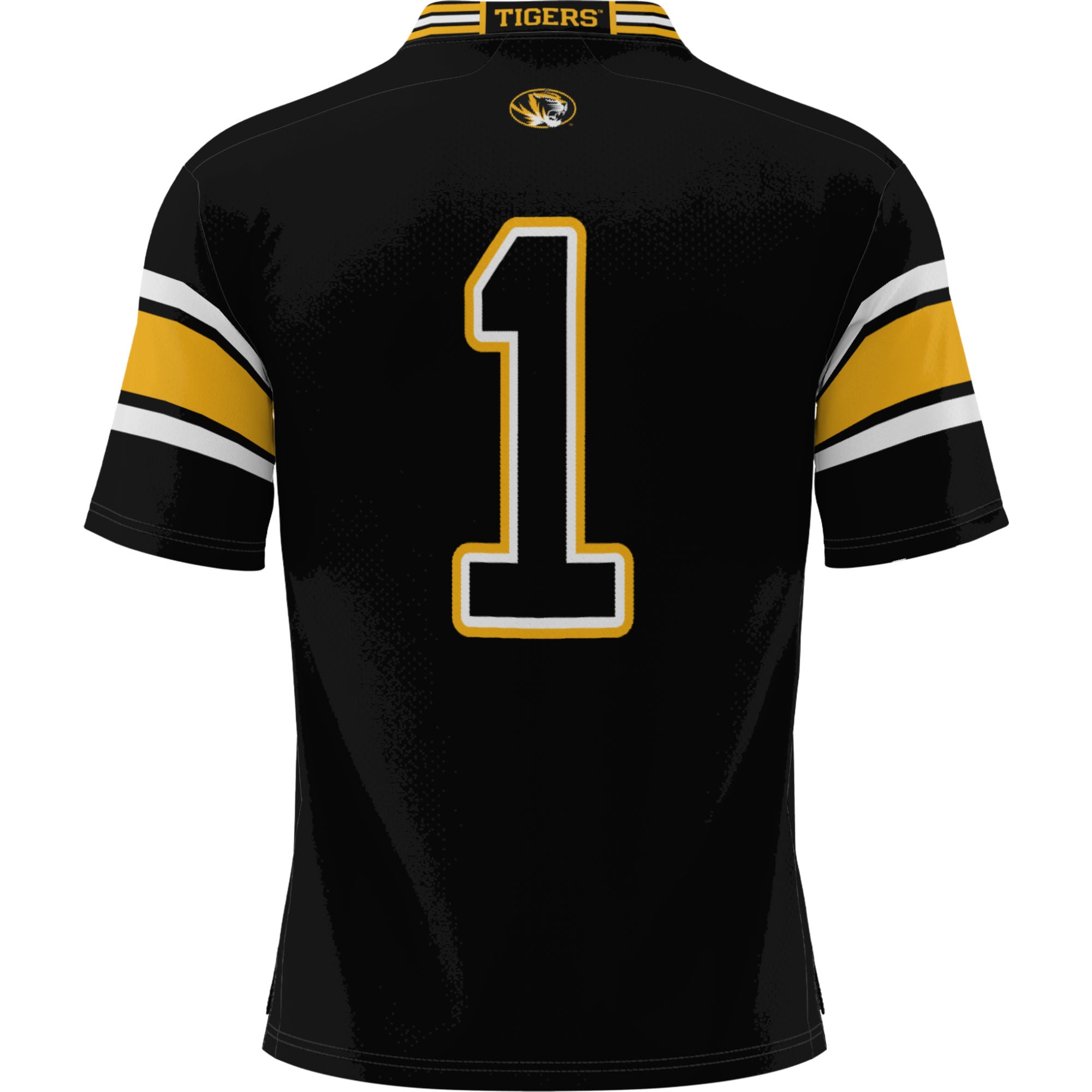#1 Missouri Tigers GameDay Greats Youth Football Jersey - Black