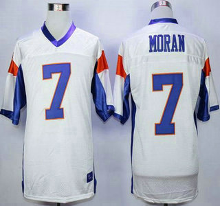 Men's None White 2015 away jersey Alex Moran #7 college football