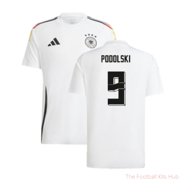 2024-2025 Germany Home Fan Shirt (Podolski 9)