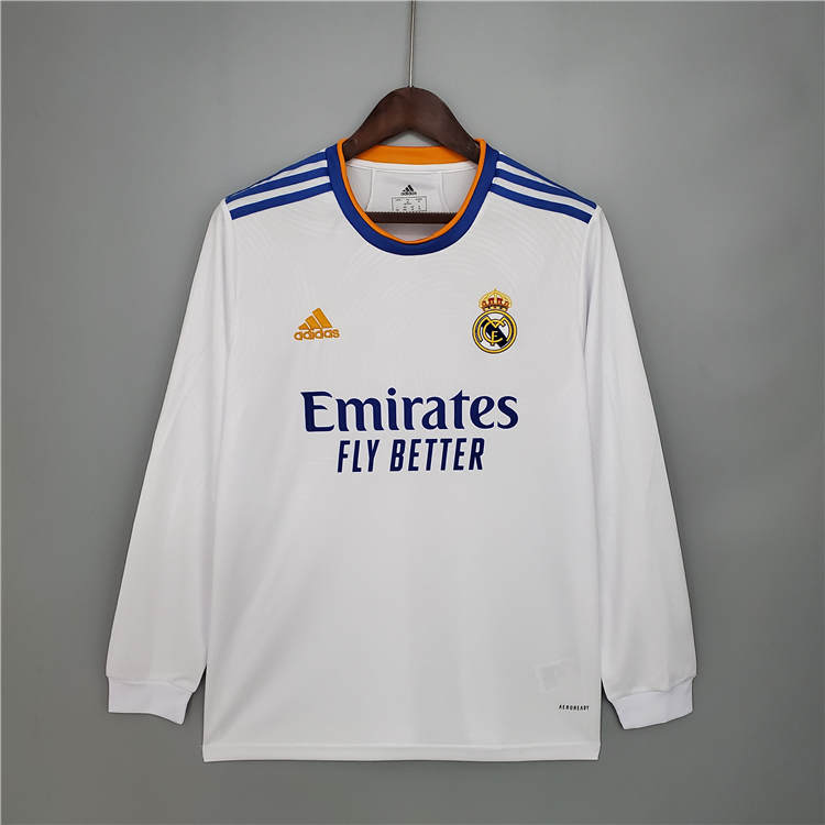Premium Quality Real Madrid 21-22 Home White Soccer Jersey Football