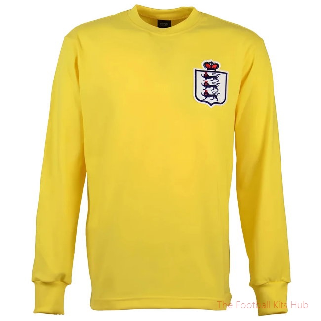 Men England Retro Goalkeeper Shirt UEFA Euro