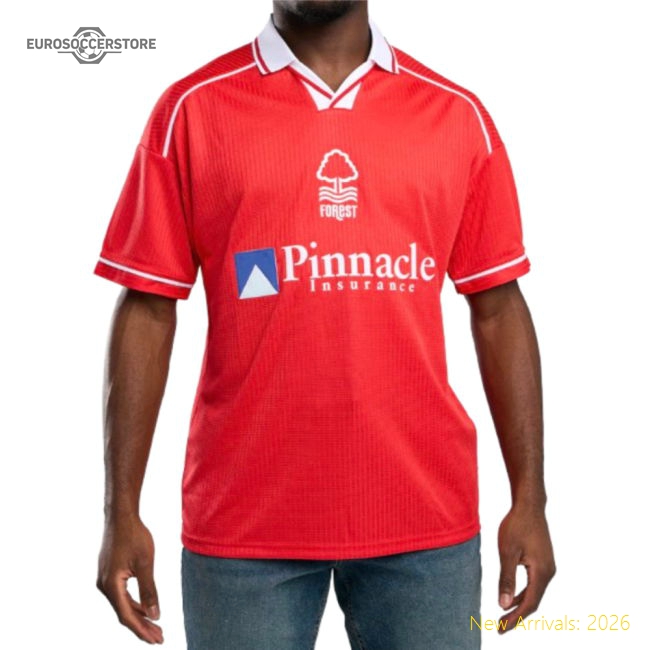 Premium 1998-2000 Nottingham Forest Home Retro Shirt (stone 7)