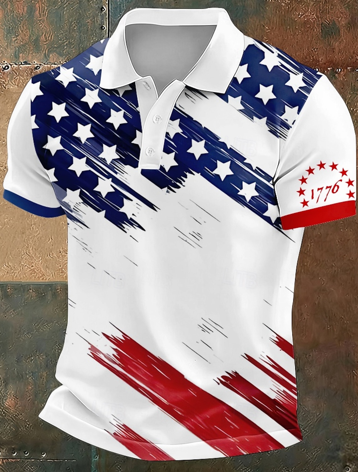 Men's 4th of July U.S. 250th Anniversary US Flag Lined Shorts 2 in 1 Board Shorts Swim Shorts Mid Waist Patriotic Holiday Side Pockets With Compression Liner Elastic Drawstring Waist Designer