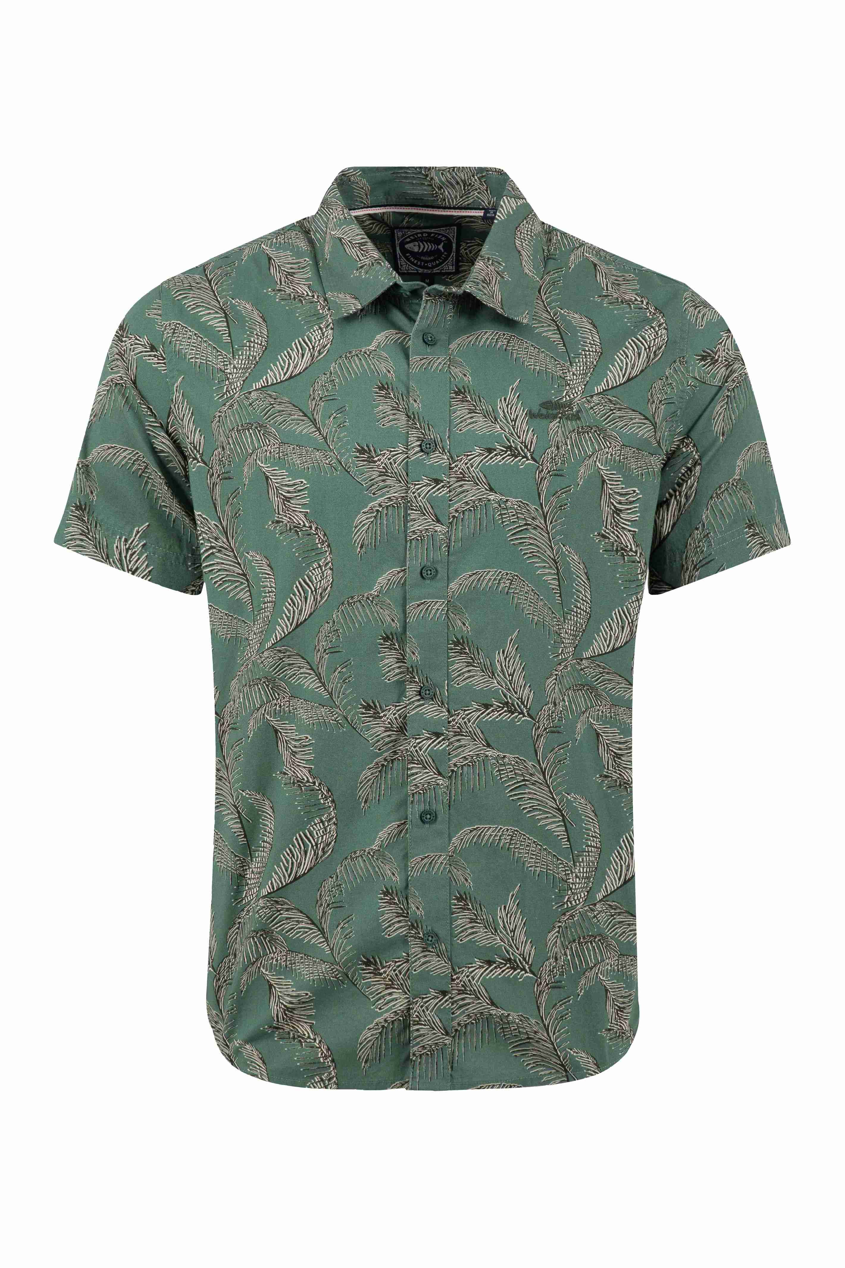 Avondale Short Sleeve Printed Shirt Green