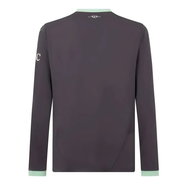 2024-2025 AC Milan Long Sleeve Third Official Shirt Reinforced Seams