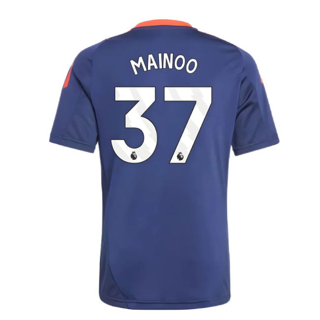 Original Man Utd Mainoo 37 2024 2024-2025 Man Utd Training Jersey (...