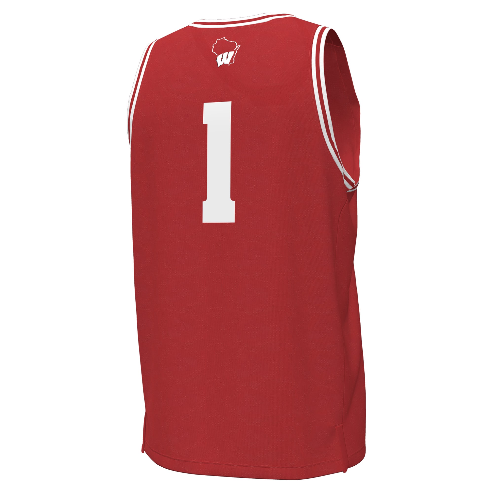[NJP] Wisconsin Badgers Replica Basketball Jersey - Red