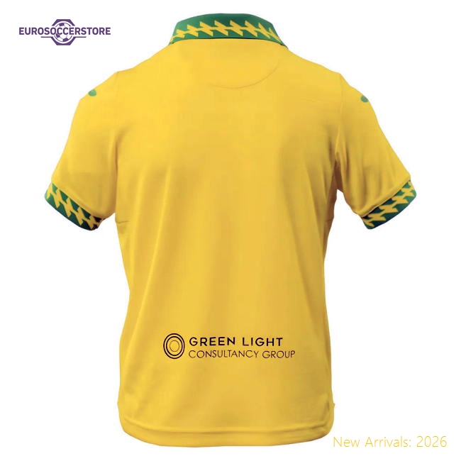 2025-2026 Norwich City Home Shirt - Kids