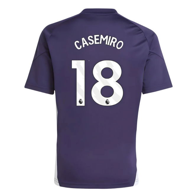 Man Utd 2025-2026 Jersey - Kids #28