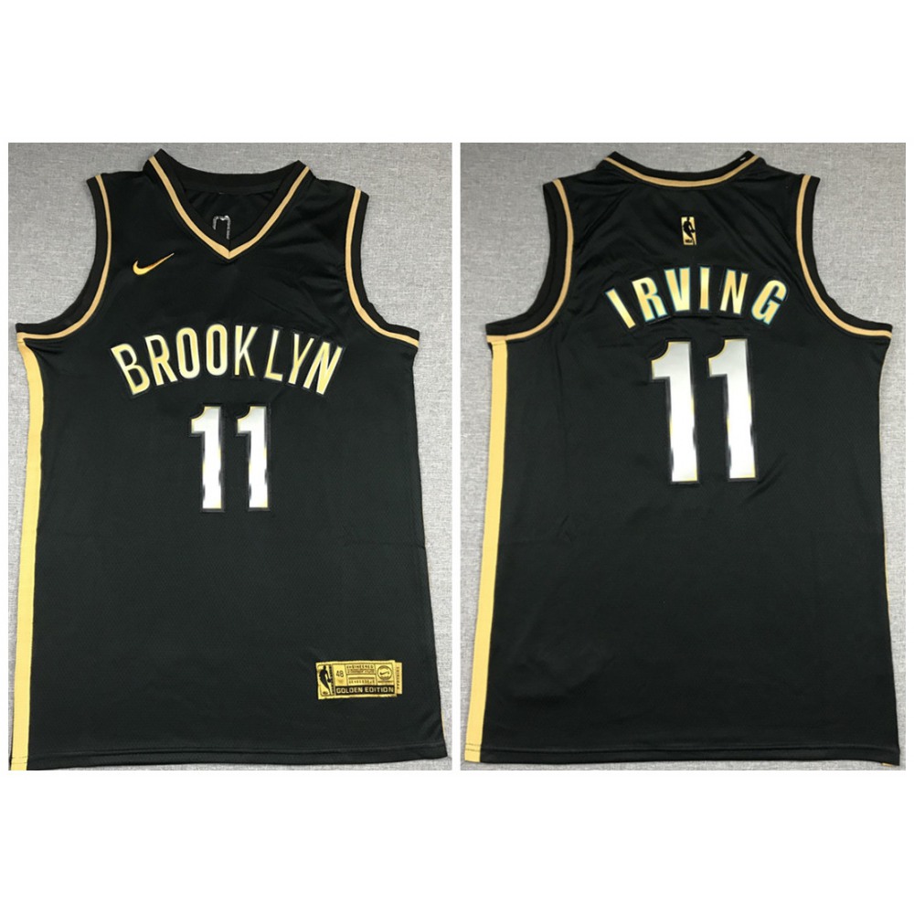 High-Quality Brooklyn Nets 11 Jersey - Black - NBA Collection