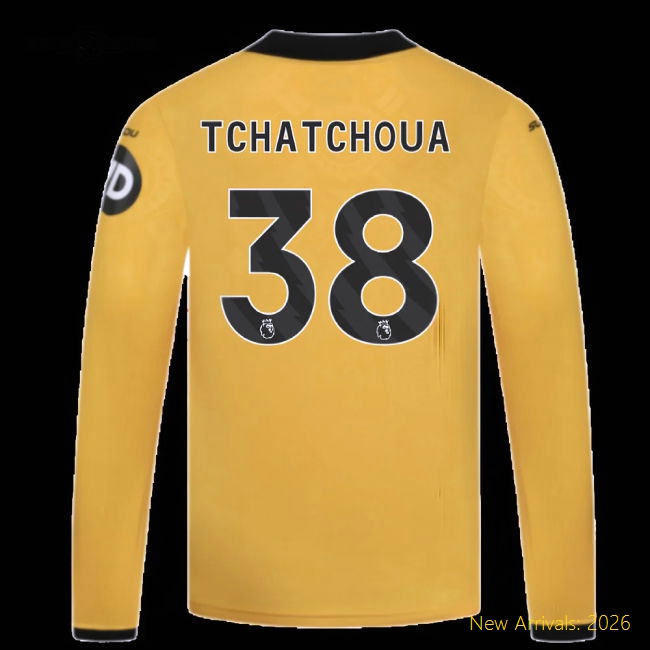 2025-2026 Football Team Kids Breathable Jersey Tchatchoua Dri-fit
