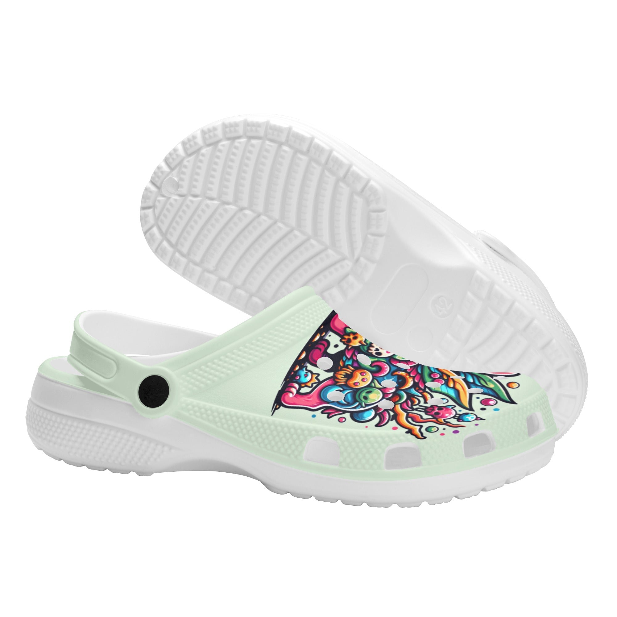 Maya - French Bulldog Unisex Clogs Summer Wear | Non-slip Design